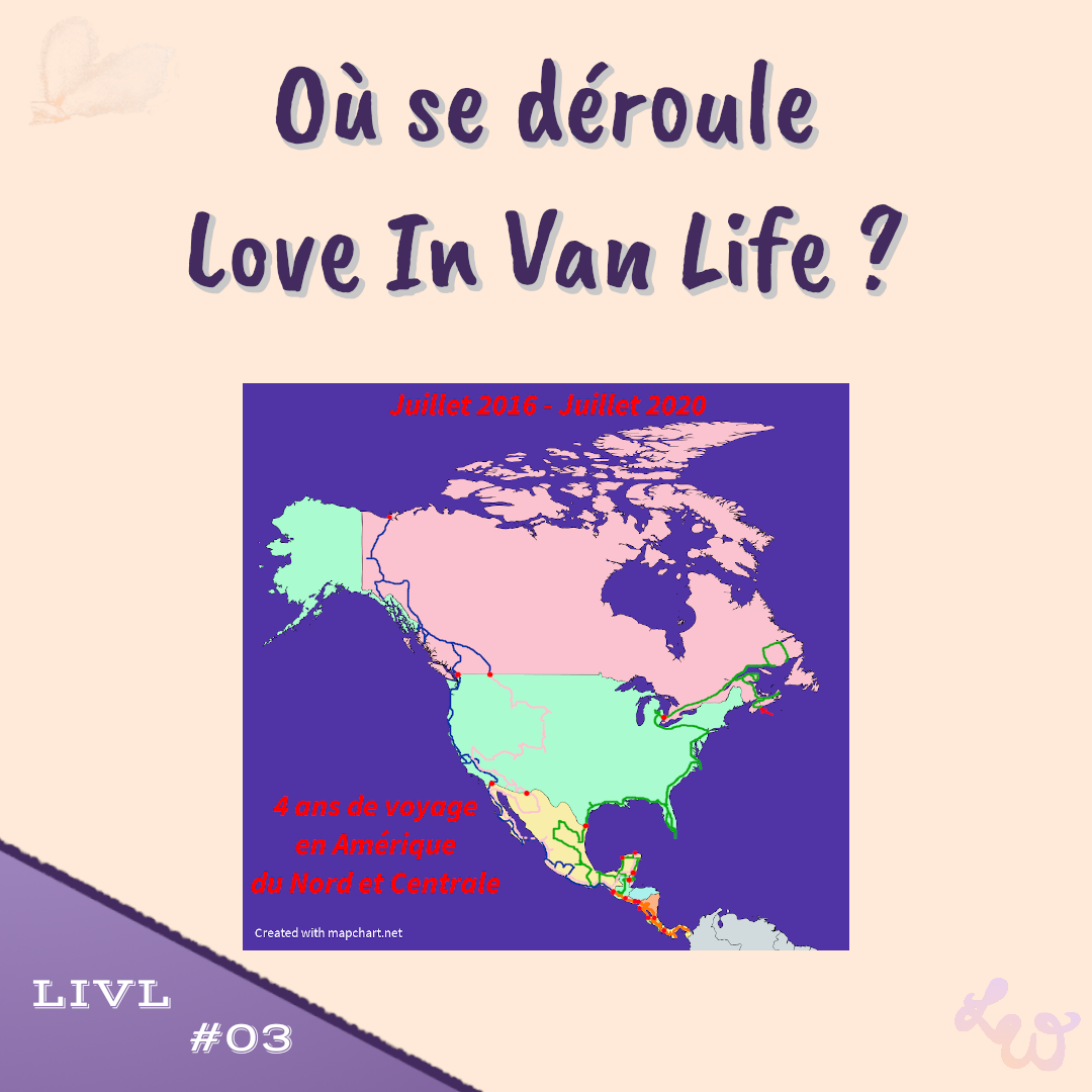 Affiche - Où se déroule Love In Van Life ?