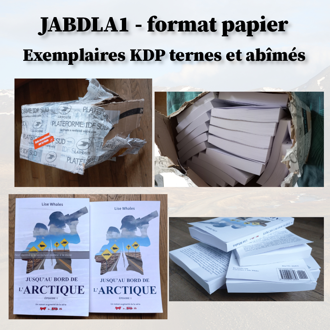 Affiche - JABDLA 1 - Exemplaires KDP ternes et abîmés