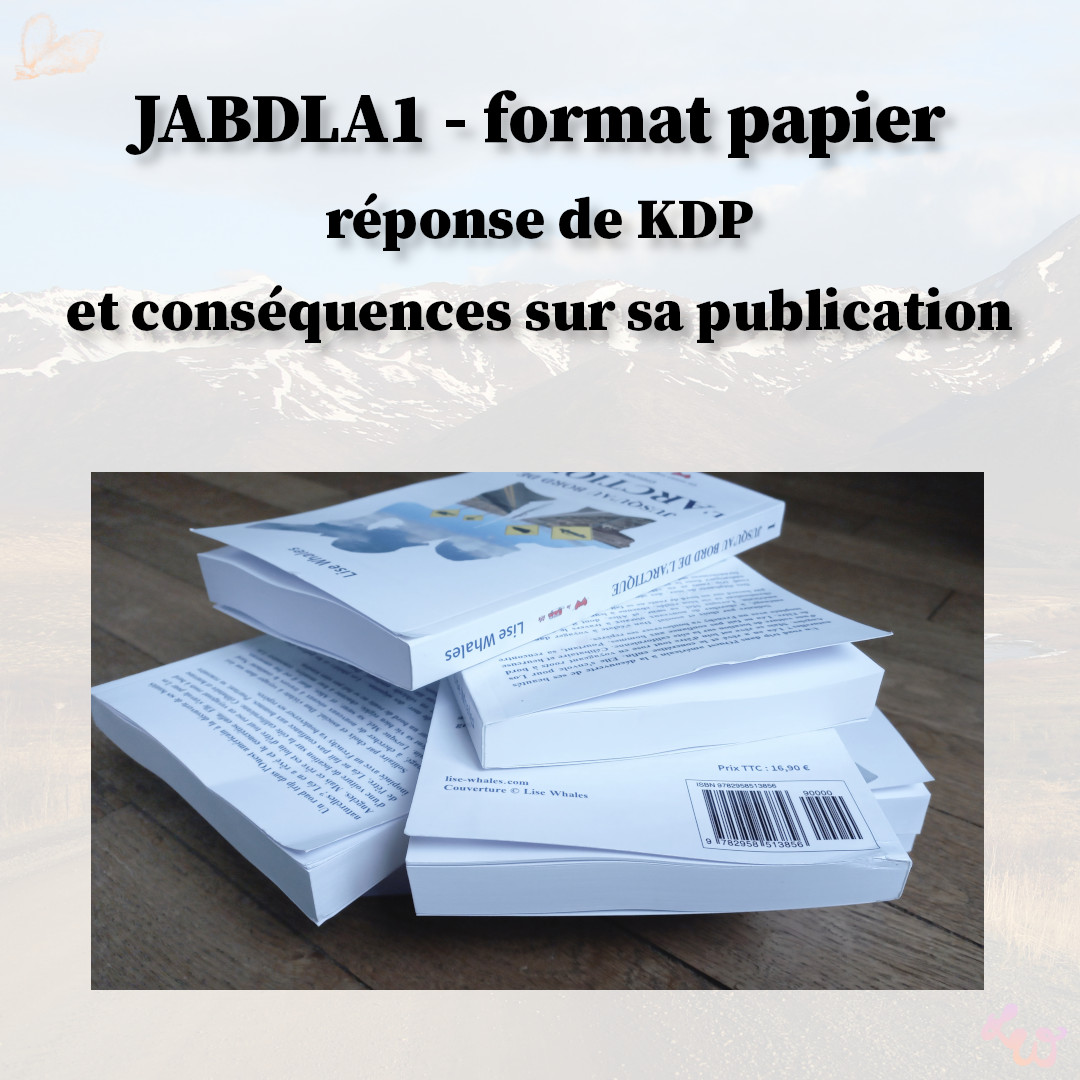 Affiche - Réponse de KDP et conséquences sur sa publication
