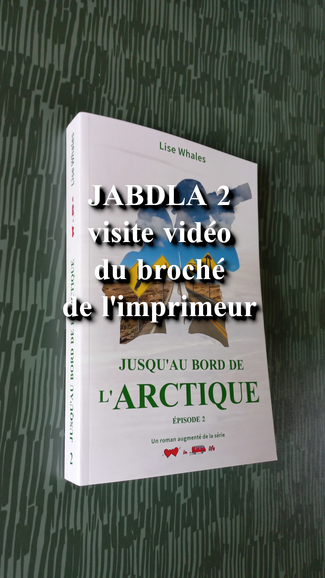 Affiche - JABDLA2 vidéo broché sorti de chez l'imprimeur