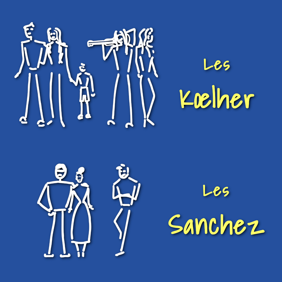 Affiche - Teaser Le Souffle de l'Amitié 08 Familles Kœlher et Sanchez