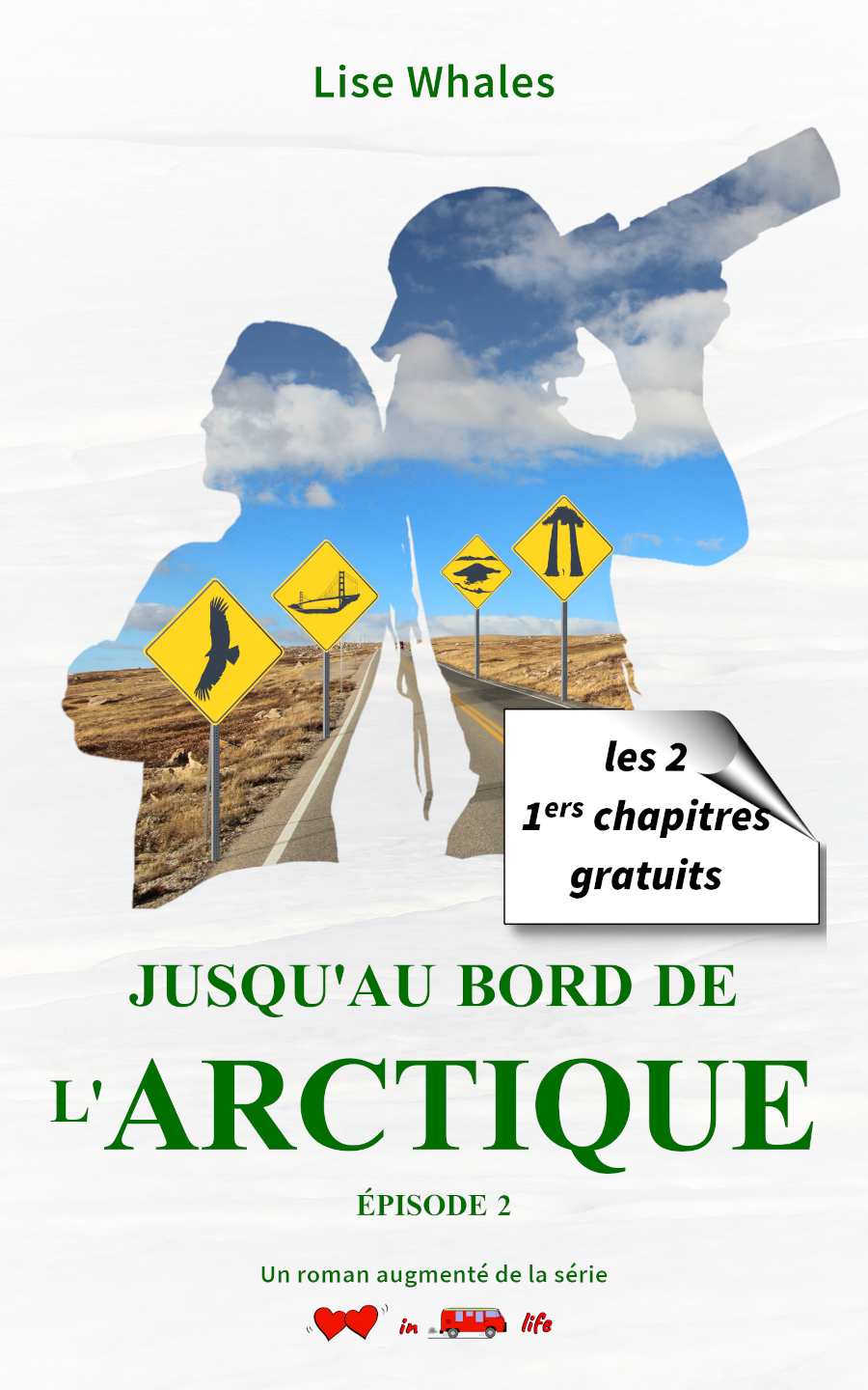 Imprim écran du roman Jusqu'au Bord de l'Arctique Episode 2 - les 2 1ers chapitres